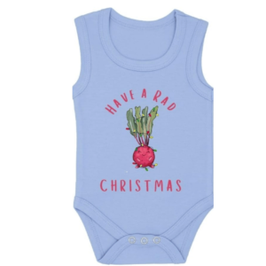 Christmas Baby Romper Sleeveless – Festive Holiday Bodysuit – Adorable First Christmas Outfit for Boys and Girls