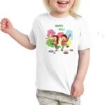 Festive-Holi-Girl-Kids-T-Shirt