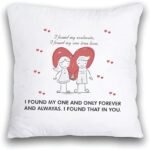 Valentine's Day Cushion Cover for Couples