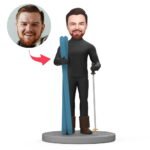 male-skier-bobblehead