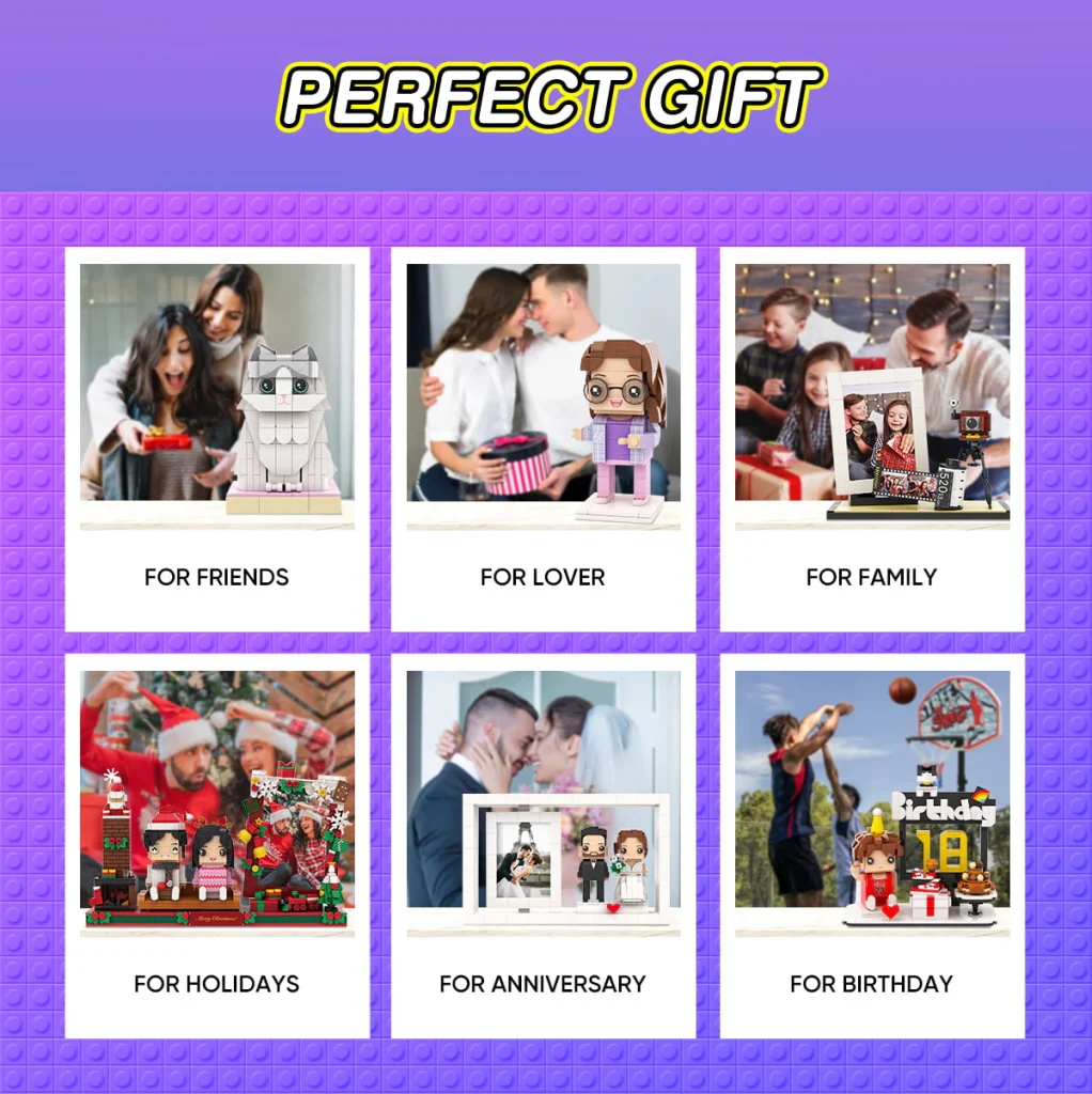 wedding figurines | custom brickfigures