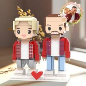 Father's Day Brick Figures