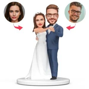 Romantic Couple Dance Figurines caketopper