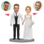 Sweet wedding custom caketopper