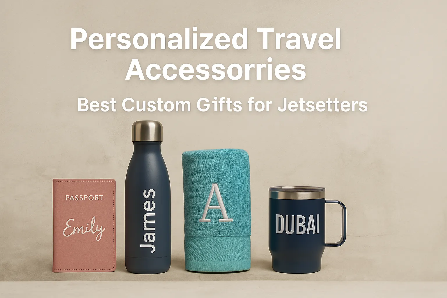 Personalized Travel Accessories – Best Custom Gifts for Jetsetters