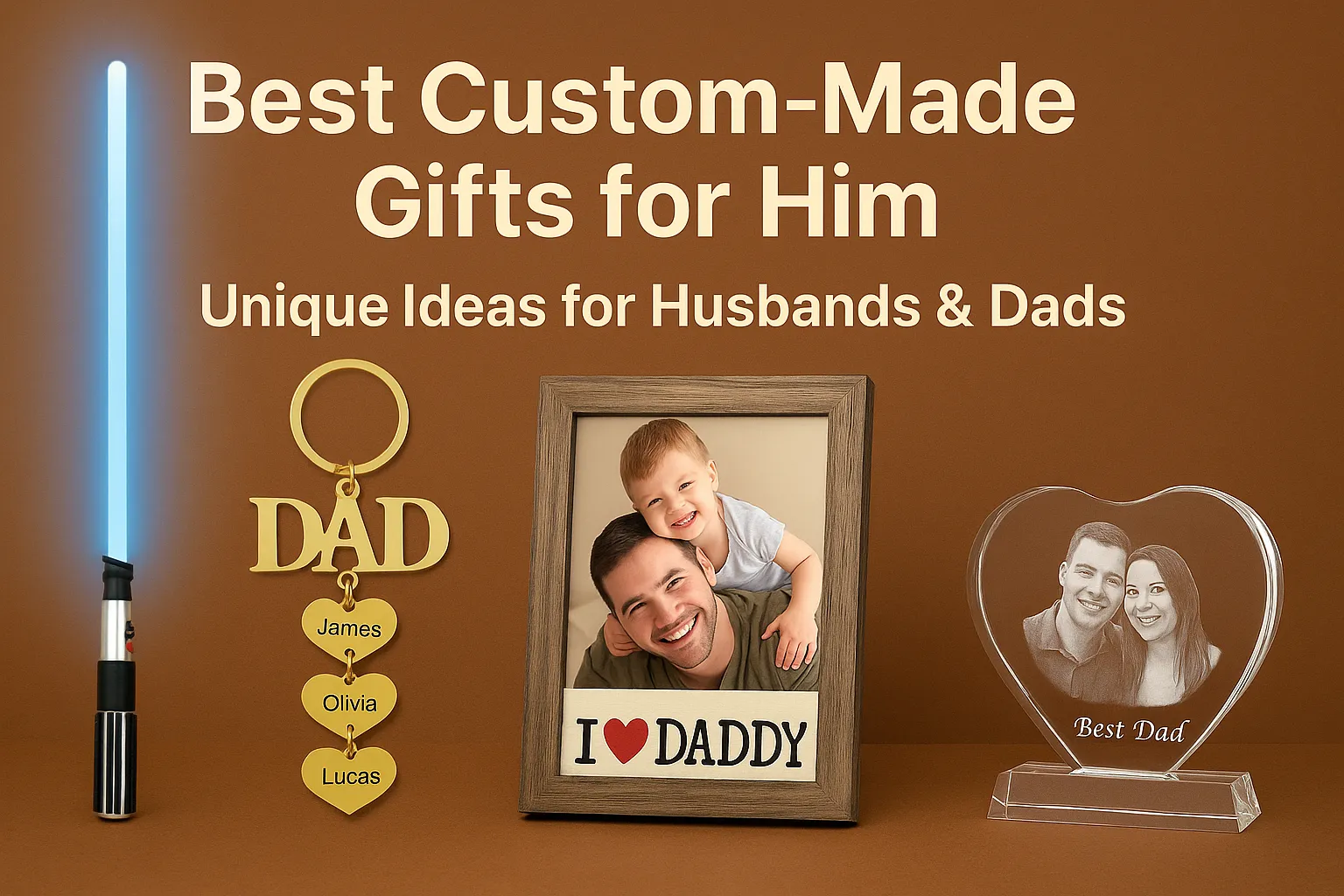 Best Custom-Made Gifts for Him – Unique Ideas for Husbands & Dads