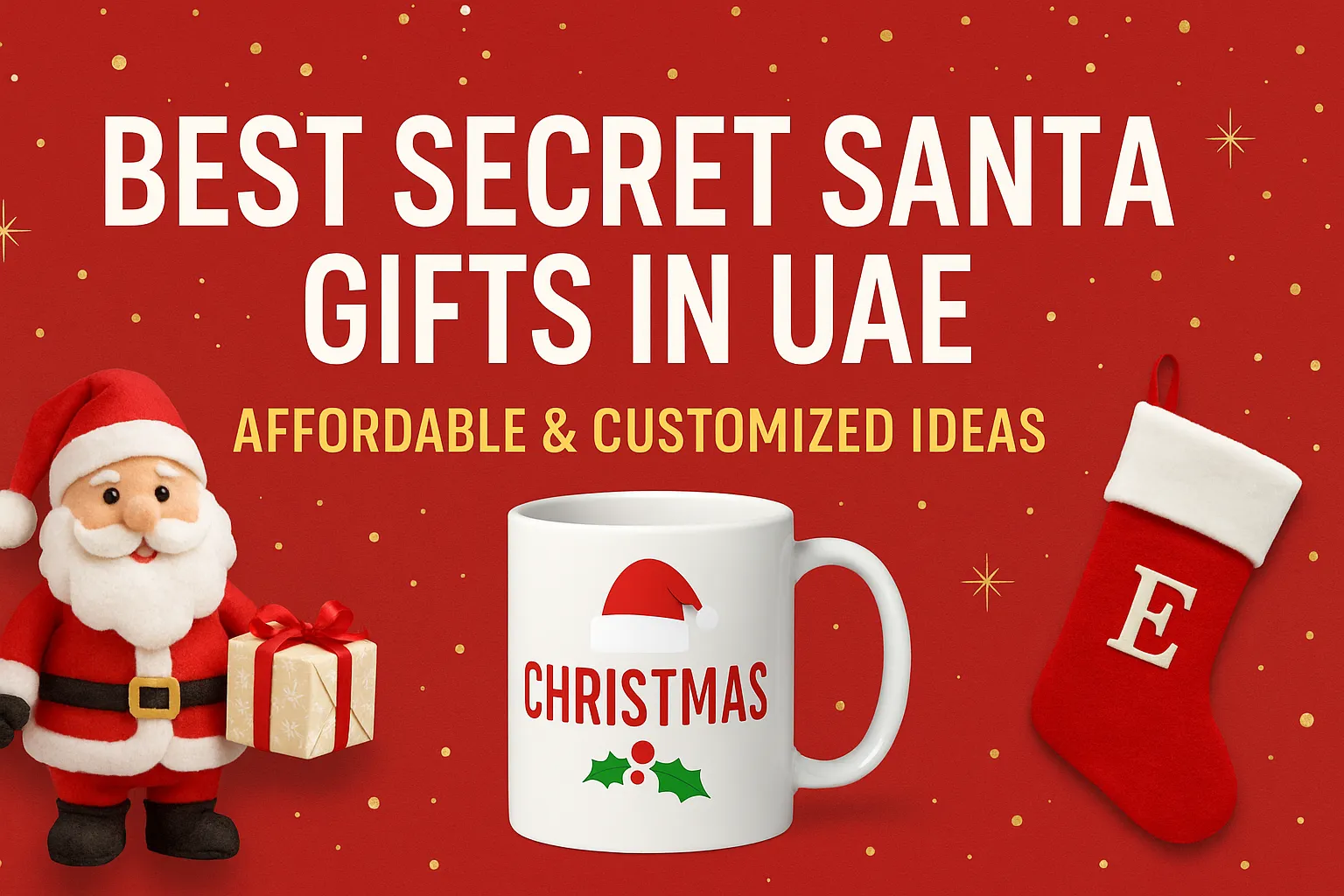 Best Secret Santa Gifts in UAE – Affordable & Customized Ideas