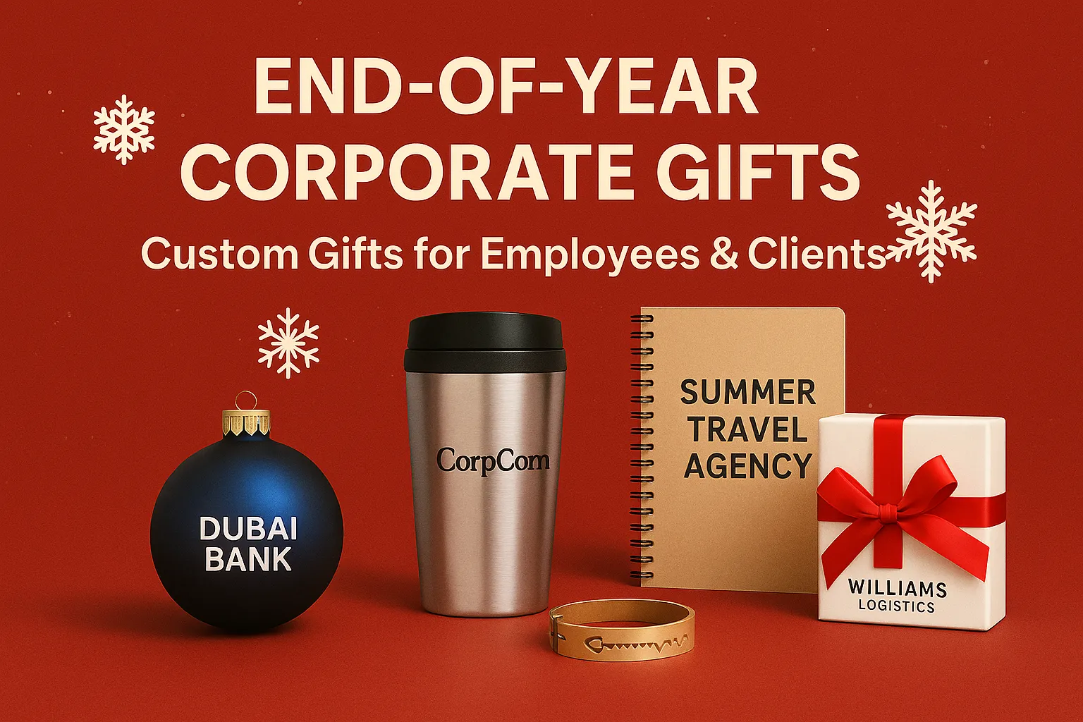 End-of-Year Corporate Gifts – Custom Gifts for Employees & Clients