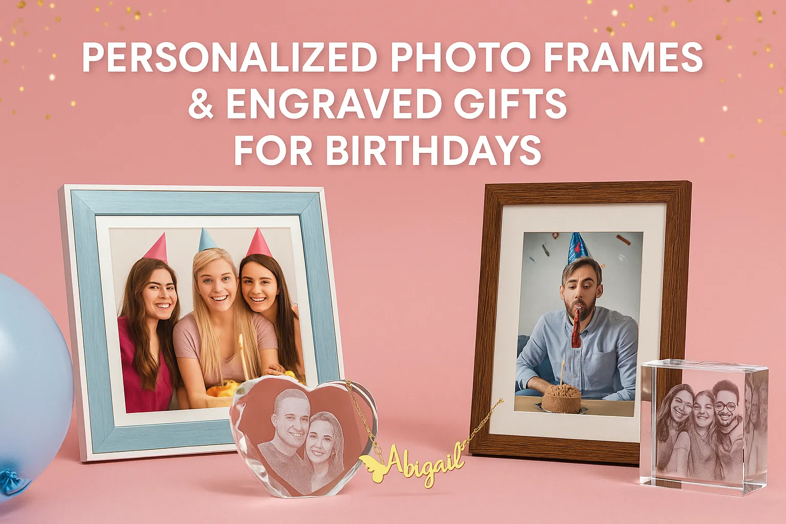 Personalized Photo Frames & Engraved Gifts for Birthdays