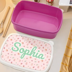 personalised-rabbit-lunch-box