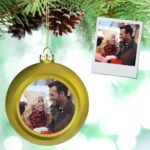 Photo Christmas Ball Ornament - printshop4me.ae Photo Christmas Ball Ornament