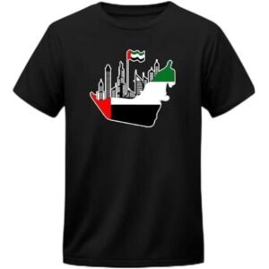 I Love UAE Cotton T-Shirt | Unisex National Day & Flag Day Collection