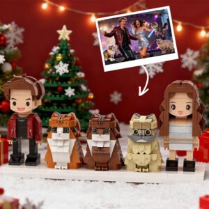 Custom Full-Body Cute Brick Figures