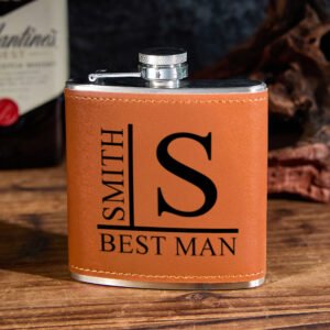 whiskey-flask-pu-leather - printshop4me.ae whiskey-flask-pu-leather