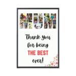 Classic Love Mom Photo Frame