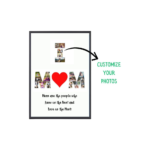 Rose Floral Mothers Frame