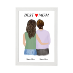custom name mothers day frame