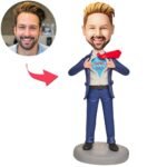 Super Dad Suit Custom Bobblehead