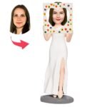 Female Taking Picture Custom Bobblehead