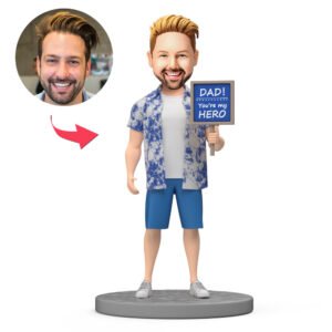 You Are My Hero Dad Bobblehead