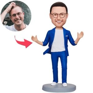 Modern Business Man Custom Bobblehead