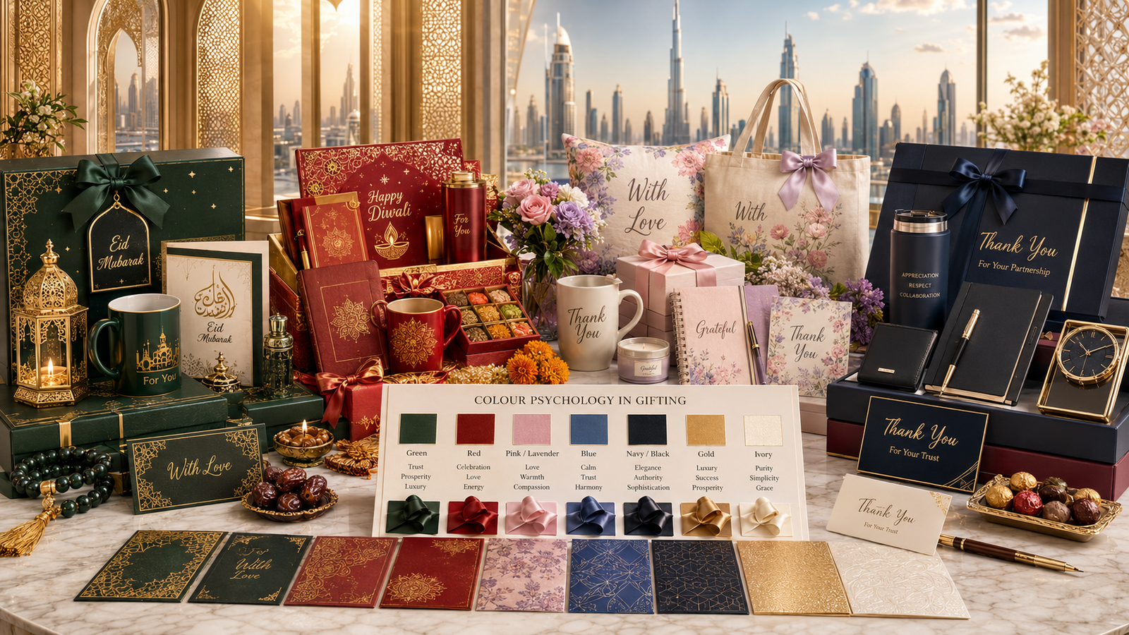 Personalisation Colour Psychology for UAE Gifting