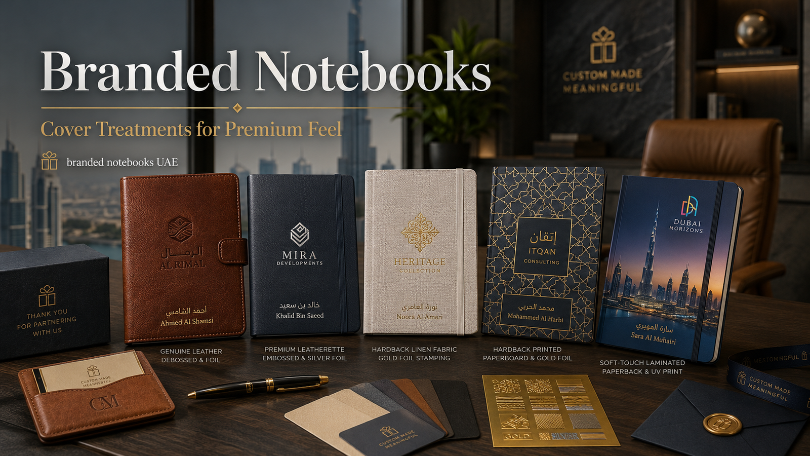 Branded Notebooks: Cover Treatments for Premium Feel