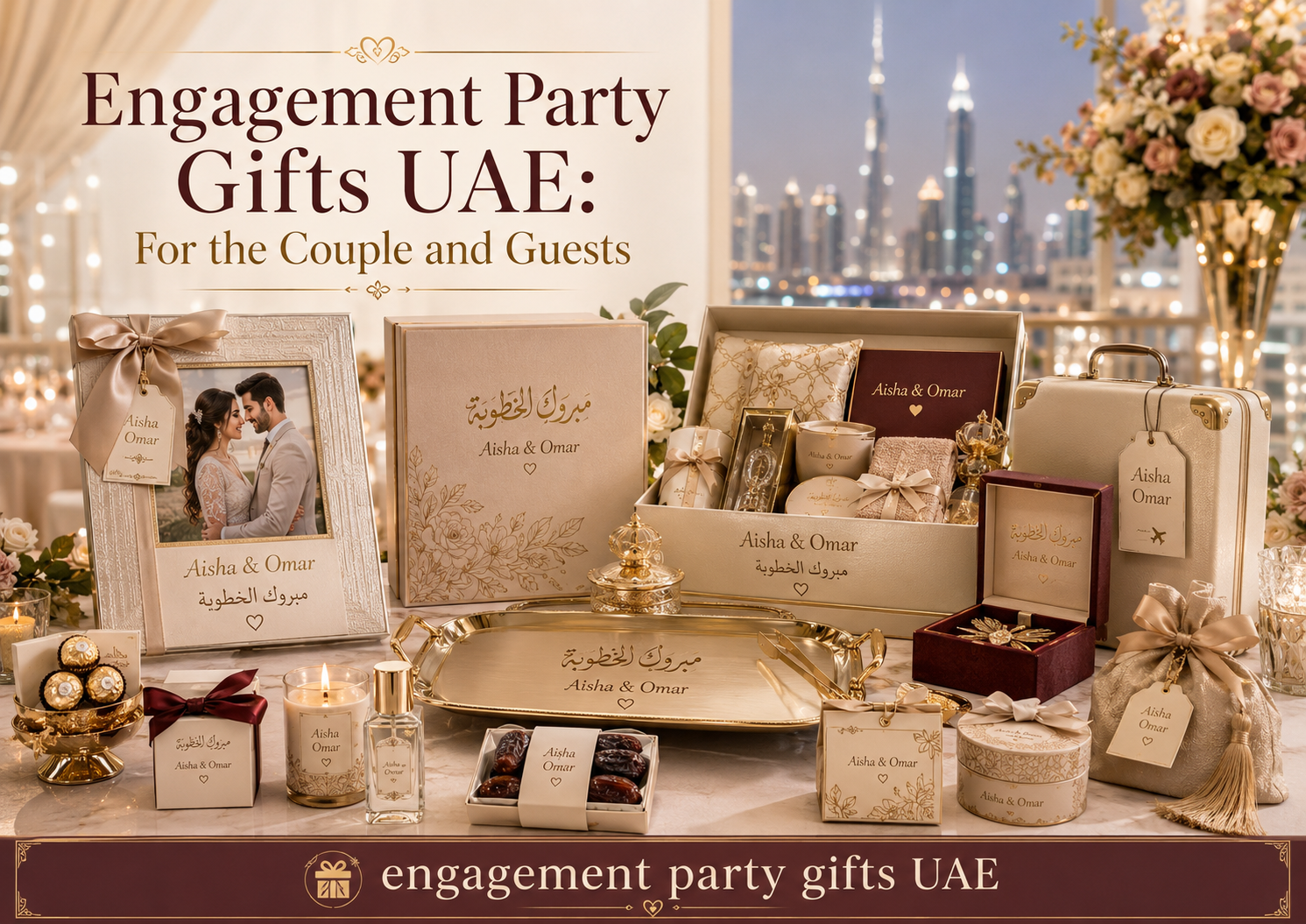 Engagement Party Gifts UAE: For the Couple and Guests