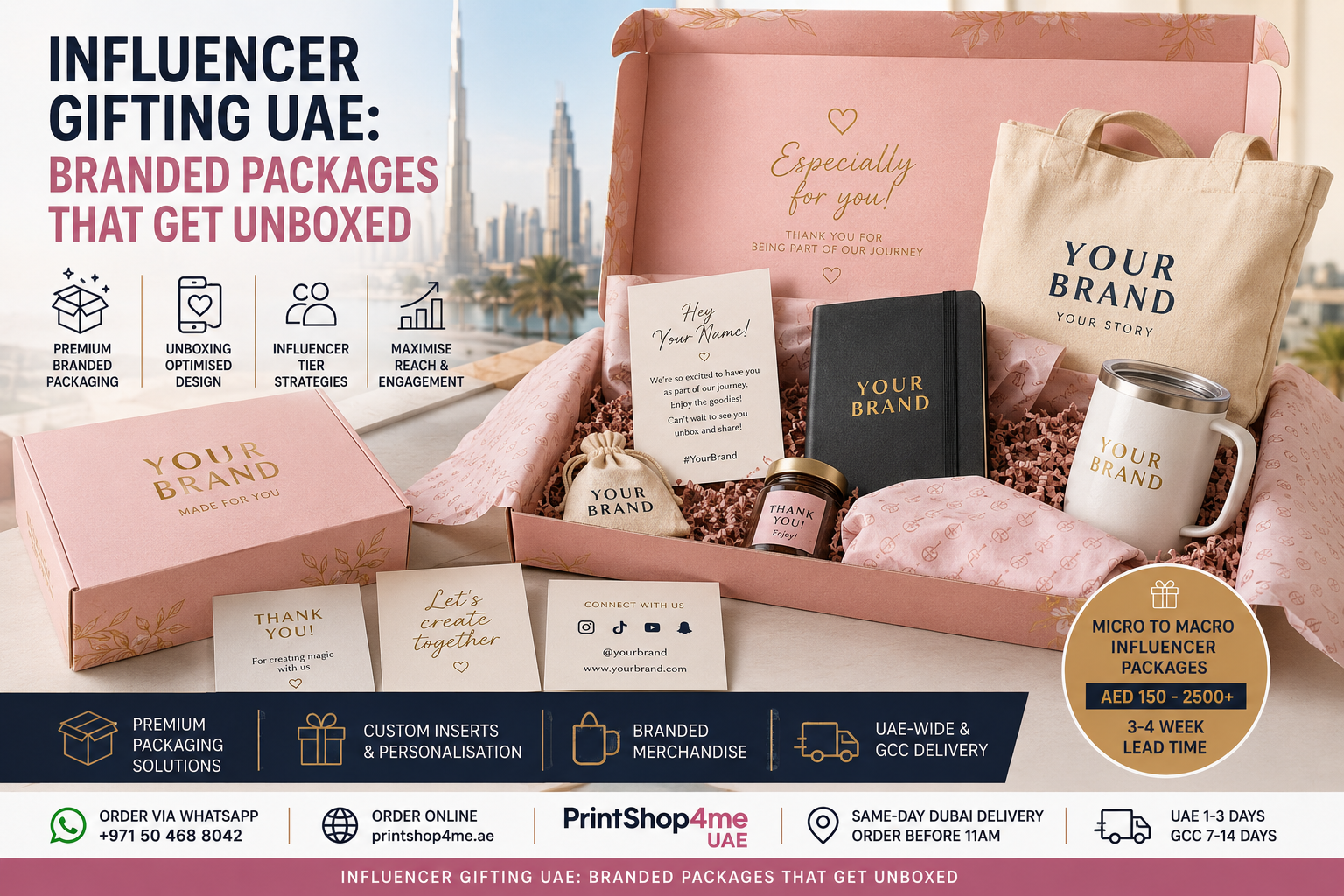 Influencer Gifting UAE: Branded Packages That Get Unboxed
