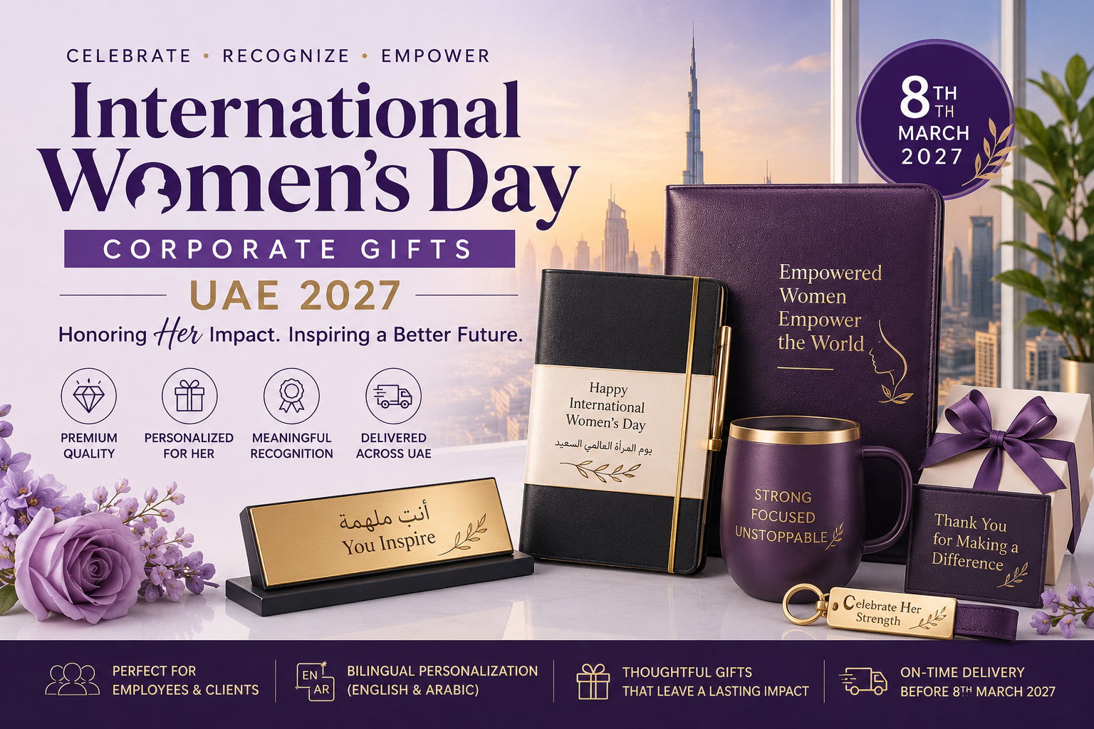 International Women’s Day Corporate Gifts UAE 2027
