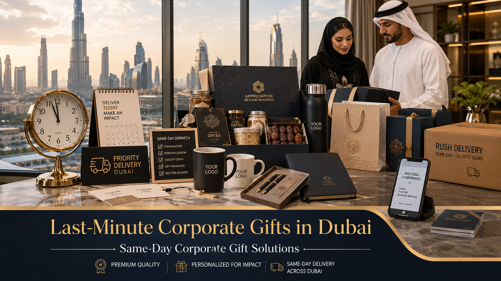 Last-Minute Corporate Gifts in Dubai