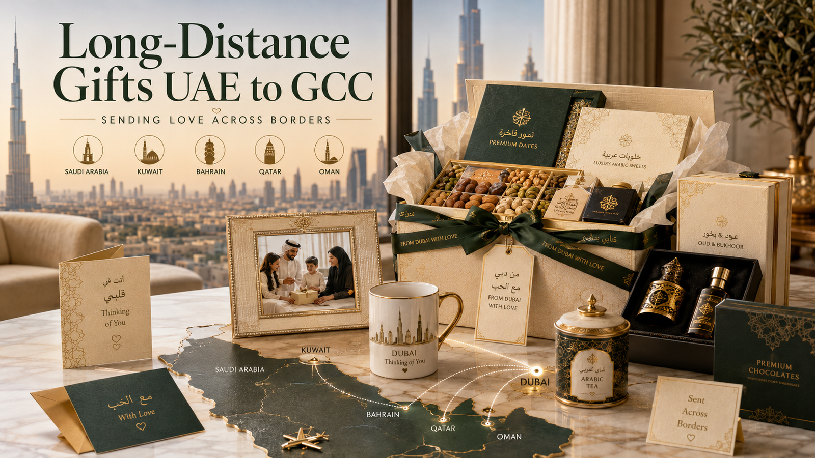 Long-Distance Gifts UAE to GCC — Sending Love Across Borders