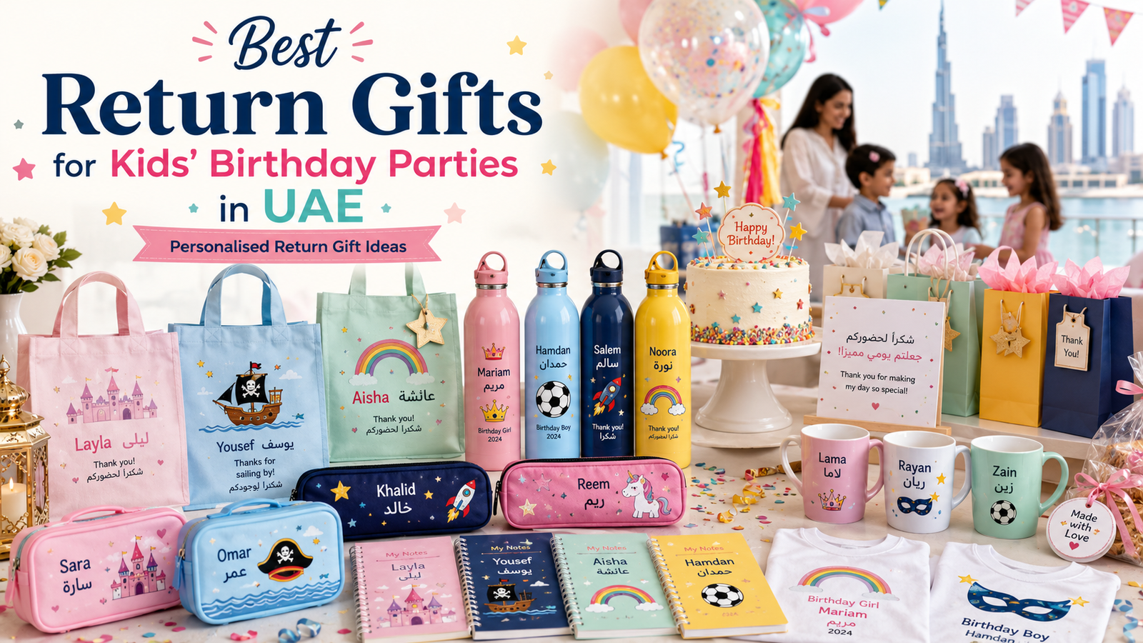 Best Return Gifts for Kids’ Birthday Parties in UAE