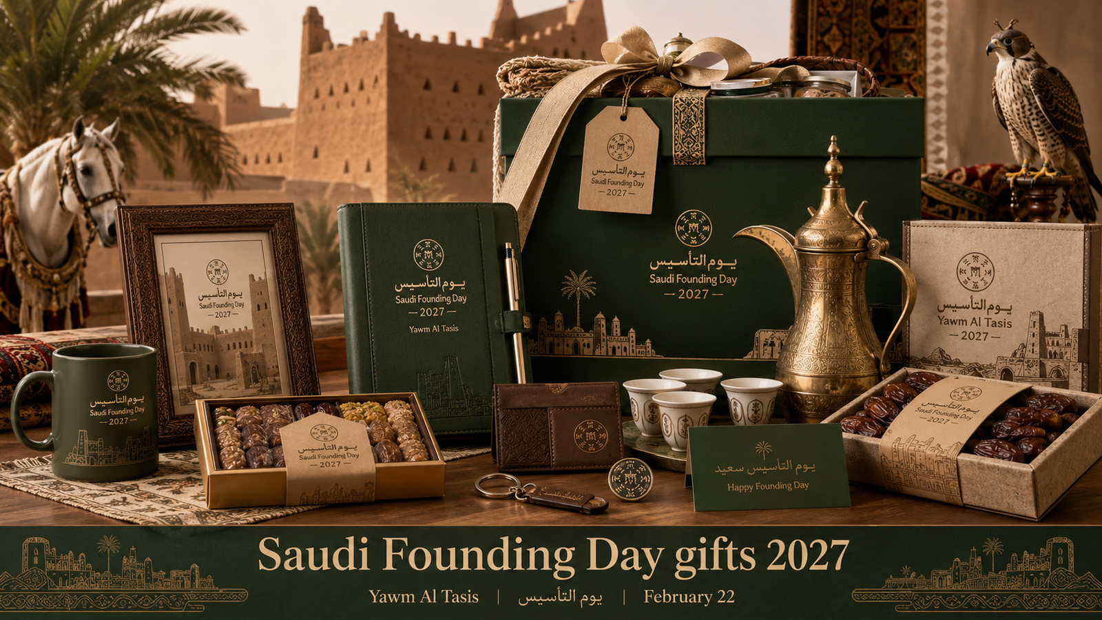 Saudi Founding Day Gifts 2027 — February 22