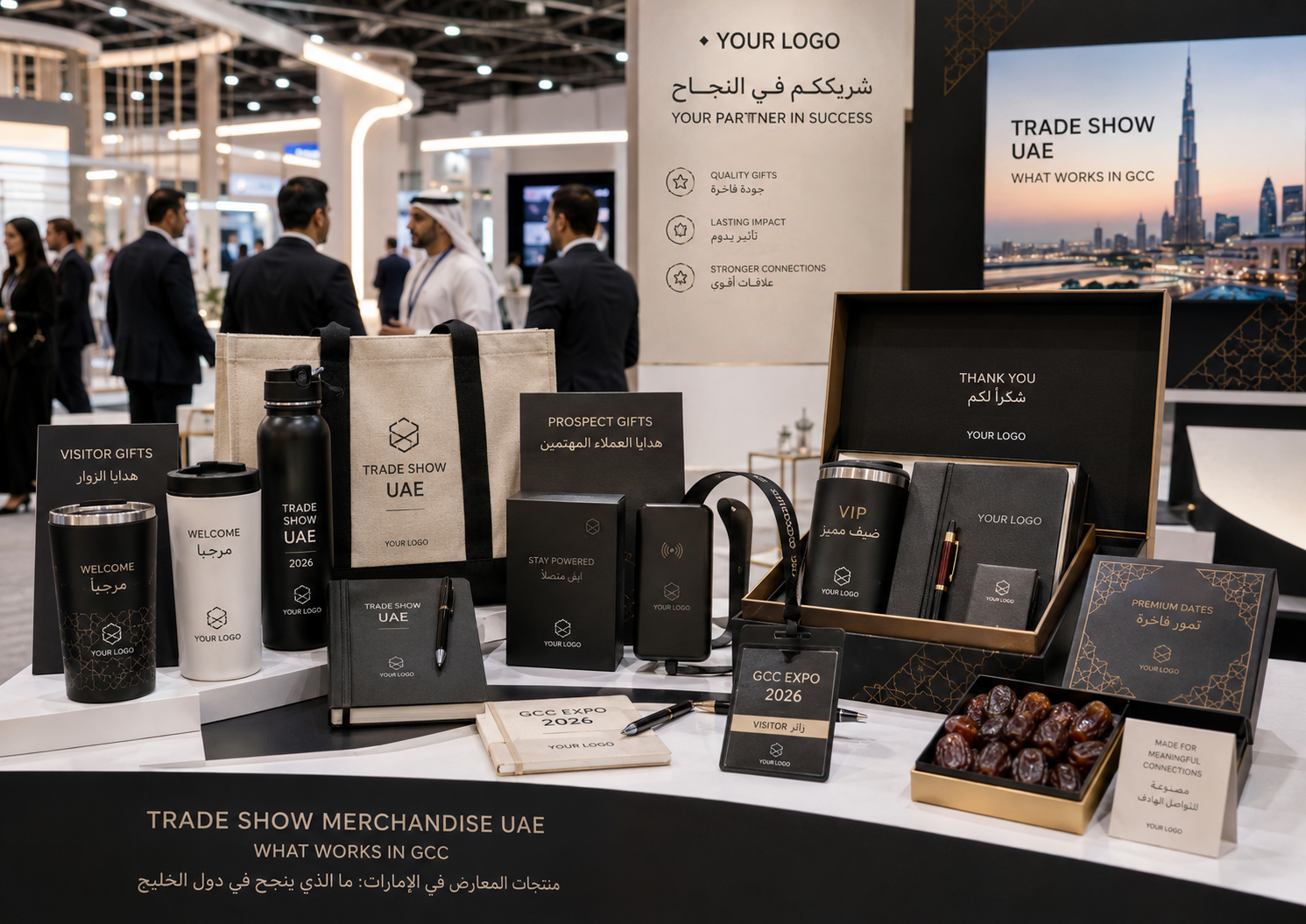 Trade Show Merchandise UAE: What Works in GCC