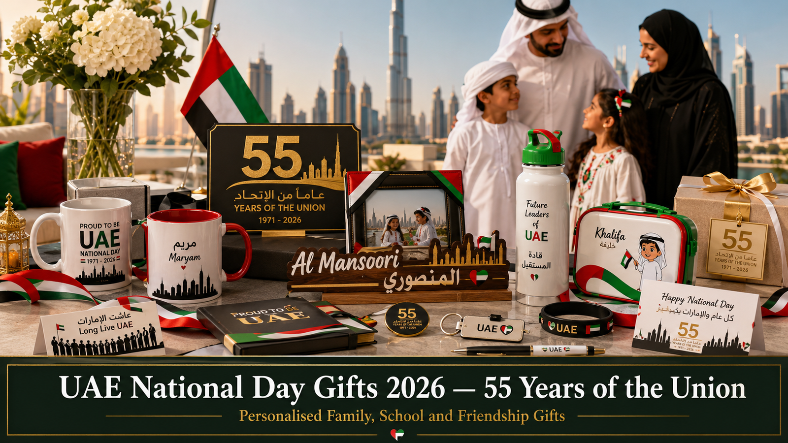 UAE National Day Gifts 2026 — 55 Years of the Union