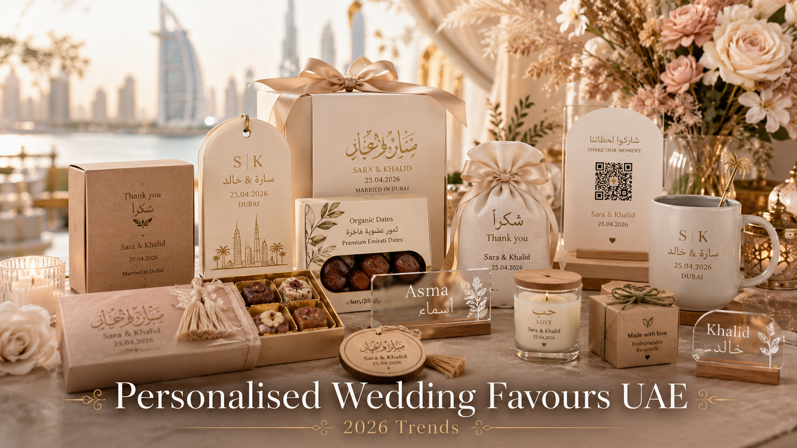 Personalised Wedding Favours UAE: 2026 Trends