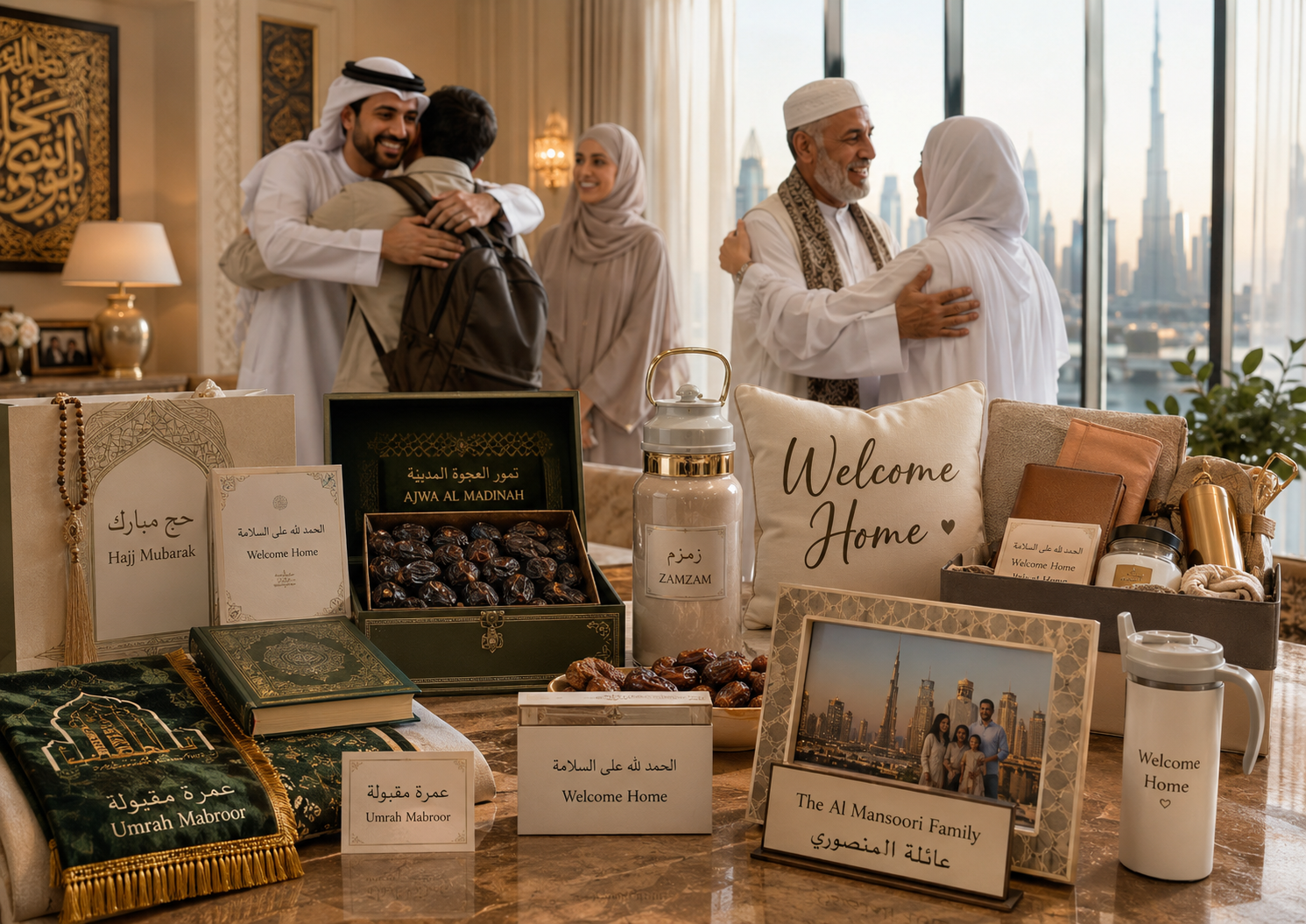 Welcome Home Gifts UAE: Hajj, Umrah, Returning From Overseas