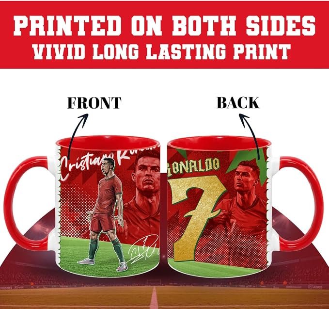 Portugal football gift mug - printshop4me.ae Portugal football gift mug