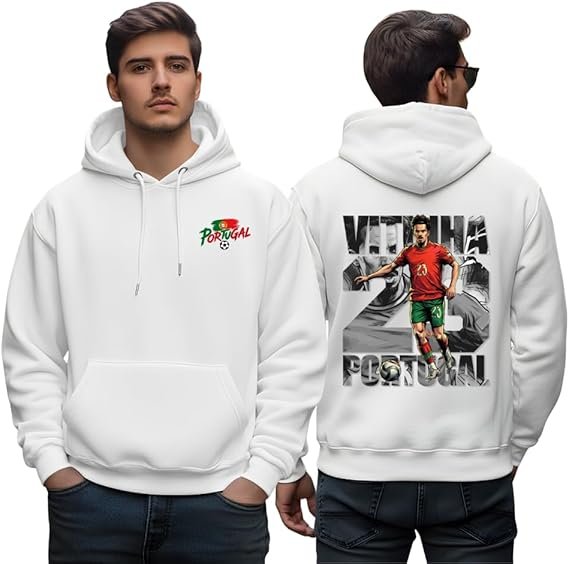 Portugal football supporter hoodie - printshop4me.ae Portugal football supporter hoodie