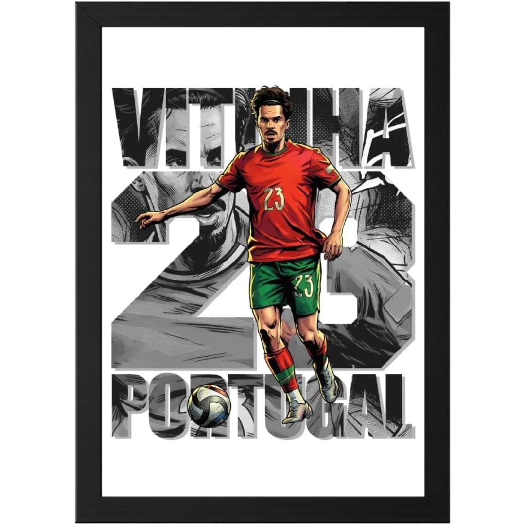 Portugal football wall art display frame - printshop4me.ae Portugal football wall art display frame