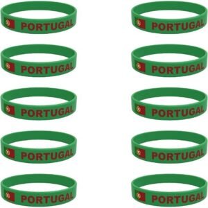 Portugal football wristbands - printshop4me.ae Portugal football wristbands