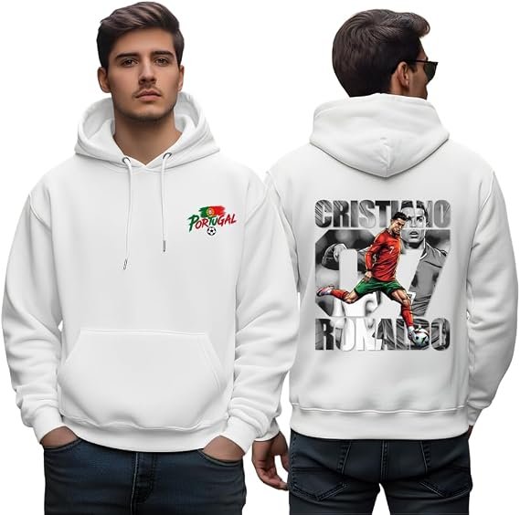 Portugal soccer themed hoodie - printshop4me.ae Portugal soccer themed hoodie