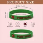 Portugal soccer wristbands for fans