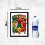 Soccer themed photo frame for football fans - printshop4me.ae
