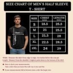 France football men's dry-fit T-shirt size chart showing chest and length measurements for sizes S, M, L, XL, and 2XL with measurement guide illustration.