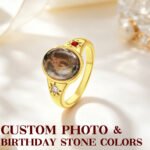 custom photo ring