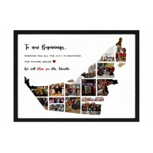 Custom photo frame